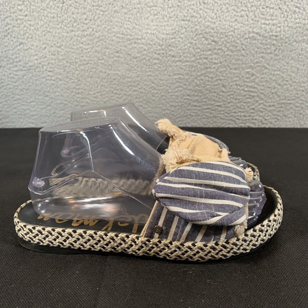 Sam Edelman Bodie Slide Sandals Size 6 M Black Slip On